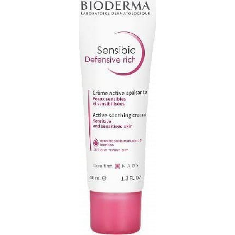 Bioderma Sensibio Defensive Rich Krem wzmacniający 40ml