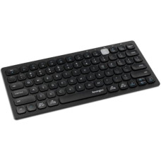 Kensington Klawiatura Kensington Kensington Multi-Device Dual Wireless Compact Keyboard - Tastatur - kabellos - 2.4 GHz, Bluetooth 3.0, Bluetooth 5.0 - Englisch - Schwarz
