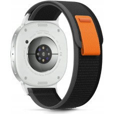 Tech-Protect Pasek Tech-Protect Nylon Stripe do Samsung Galaxy Watch 8 / Classic 40/44/46mm Black/orange