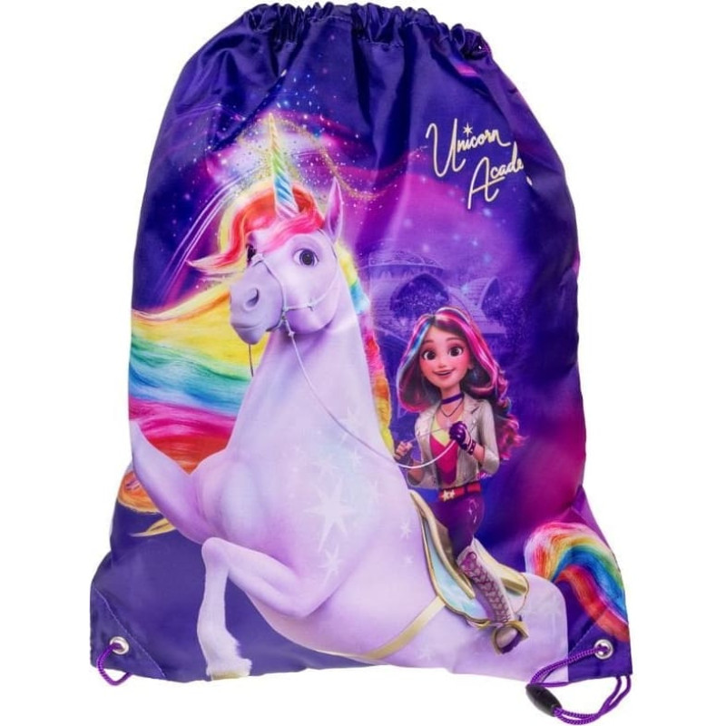 Usorteret UNICORN ACADEMY, Drawstring gym bag, 35 x 45 cm