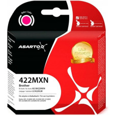 Asarto Tusz Asarto do Brother 422MXN | LC422XLM | 1500 str. | 19ml | magenta