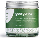 Georganics Georganics, Proszek do czyszczenia zębów, Tea Tree, 60 ml