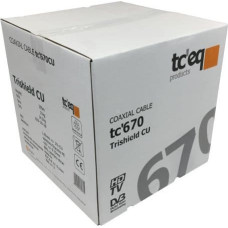 Elpio Kabel Elpio Przewód Elpio TRI-SHIELD tc670CU 26725 antenowy satelitarny YWDXPEK75 1,02/4,8-5,0