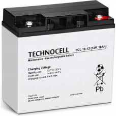 Technocell TCL18-12 TECHNOCELL Akumulator AGM 12V 18Ah