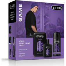 Sarantis STR 8 Zestaw prezentowy Game (Woda toaletowa 50ml+Deo spray 150ml)