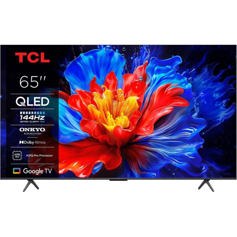 TCL Telewizor TCL 65P8K QLED 65'' 4K Ultra HD Google TV