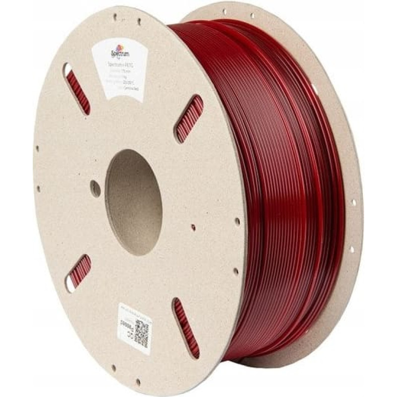 Verbatim Spectrum Filament r-PETG 1000g carmine red, 80593