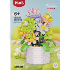 Mega Creative KLOCKI KONSTR KWIATY 1043SZT 29X41X6 MC PUD 18