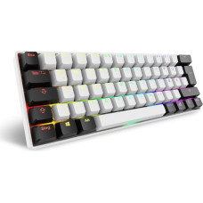 Sharkoon Gaming Tastatur Skiller SGK50S4 Gen2 weiß-gelb RGB