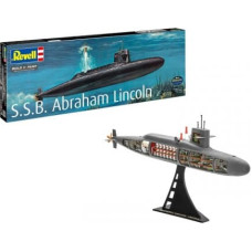 Revell Plastic model Ship S.S.B. Abraham Lincoln W/IN 1/253