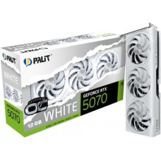 Palit Graphics card GeForce RTX 5070 WHITE OC 12GB GDDR7 192bit 3DP/HDMI
