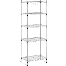 Royal Catering Regał magazynowy druciany ażurowy kolor szary 150x55x35cm do 150kg Regał magazynowy druciany ażurowy kolor szary 150x55x35cm do 150kg (10011227) - 1009674