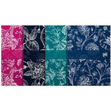 Oxford Blok notatnikowy A6/80K linia Romance (10szt)