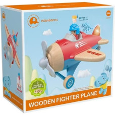 Kids Concept Drewniany Samolot Niebieski EDUKAMP