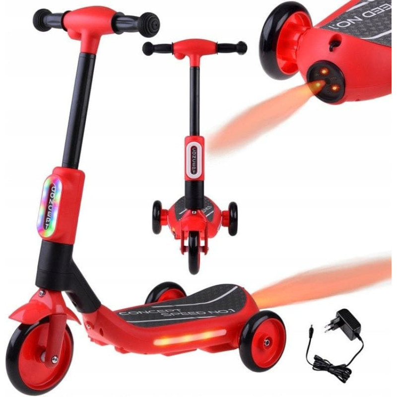 Jokomisiada Odrzutowa Hulajnoga elektryczna dla dzieci muzyka DISCO Para wodna SP0840