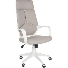 Beliani Krzesło biurowe Beliani Krzesło biurowe regulowane beżowoszare z białym DELIGHT