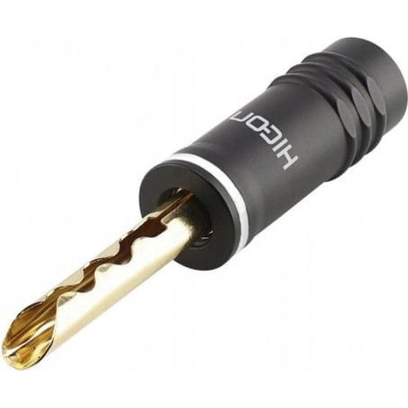 Noname Hicon Højtalerstik Stik, lige Sort, Hvid 1 stk