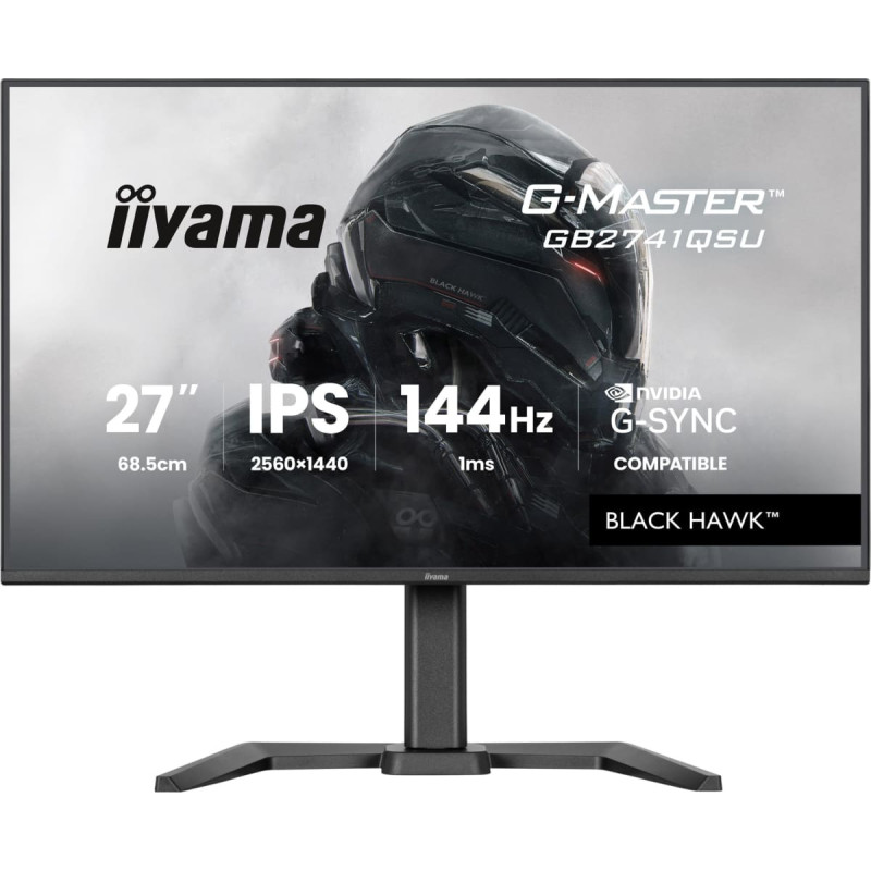 Iiyama G-MASTER GB2741QSU-B1 datora monitors 68,6 cm (27