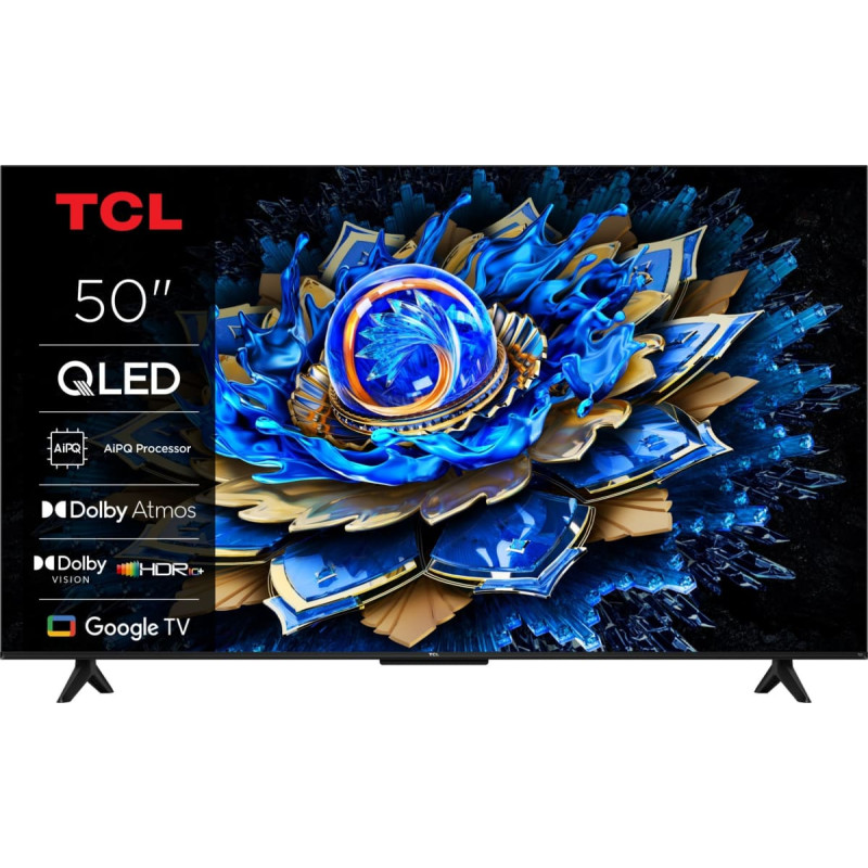 TCL Telewizor TCL 50T69C QLED 50'' 4K Ultra HD Google TV
