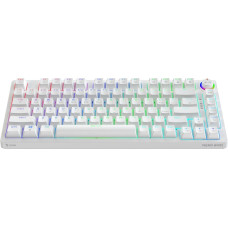 Savio Беспроводная механическая клавиатура PHENIX WHITE, Gateron Red Pro, ABS