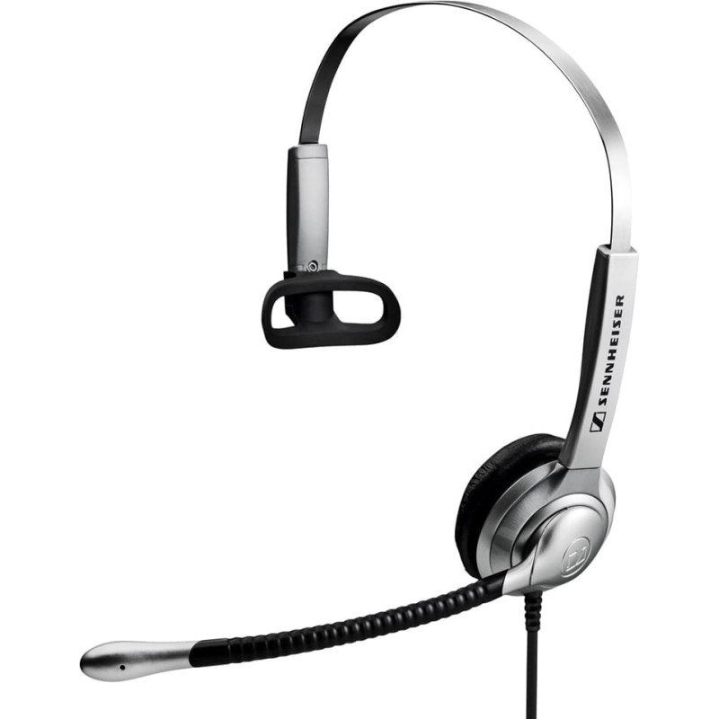 Epos Sennheiser SH 335 austiņas ar vadu, galvas saiti, zvaniem/mūzikai, melnas, sudrabotas