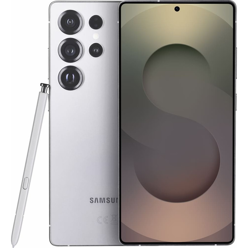 Samsung Galaxy S25 Ultra 17,5 cm (6,9 collas) Divas SIM kartes Android 15 5G USB Type-C 12 GB 1 TB 5000 mAh Pelēks, Titāna