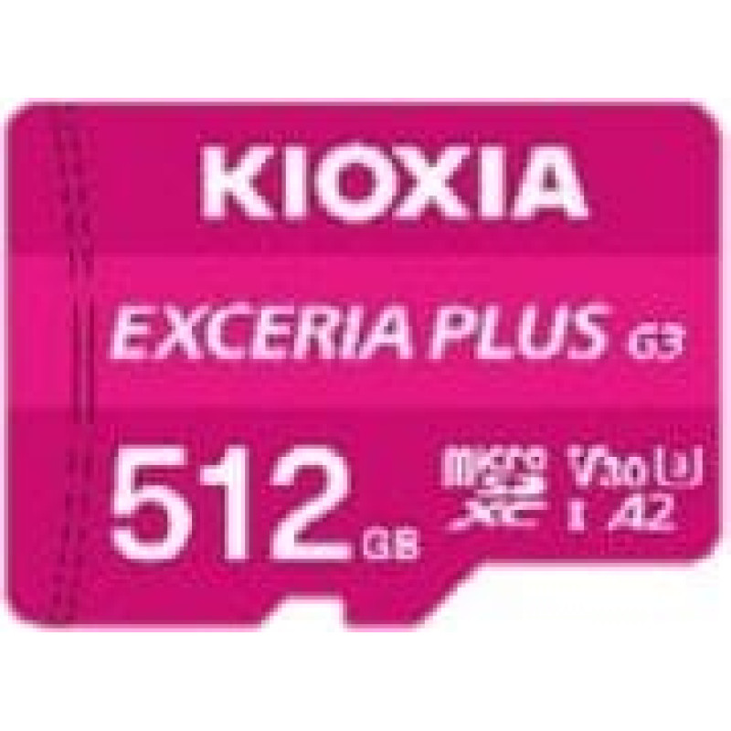 Kioxia EXCERIA G3 512 GB MicroSDXC UHS-I Klasa 10
