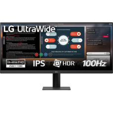 LG Монитор компьютера 29U511A-B 73,7 см (29 дюймов) 2560 x 1080 пикселей WFHD LCD, черный