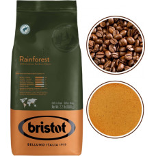 Coffeelab Bristot Rainforest kawa ziarnista czarna 1kg