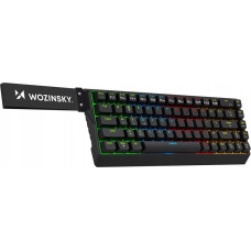 Wozinsky Klawiatura gamingowa Wozinsky WKGP-1165 mechaniczna podświetlana RGB - czarna
