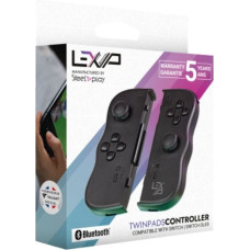 Lexip Nintendo Lexip Manufactured By Steelplay - Adventure Twinpads Black Switch
