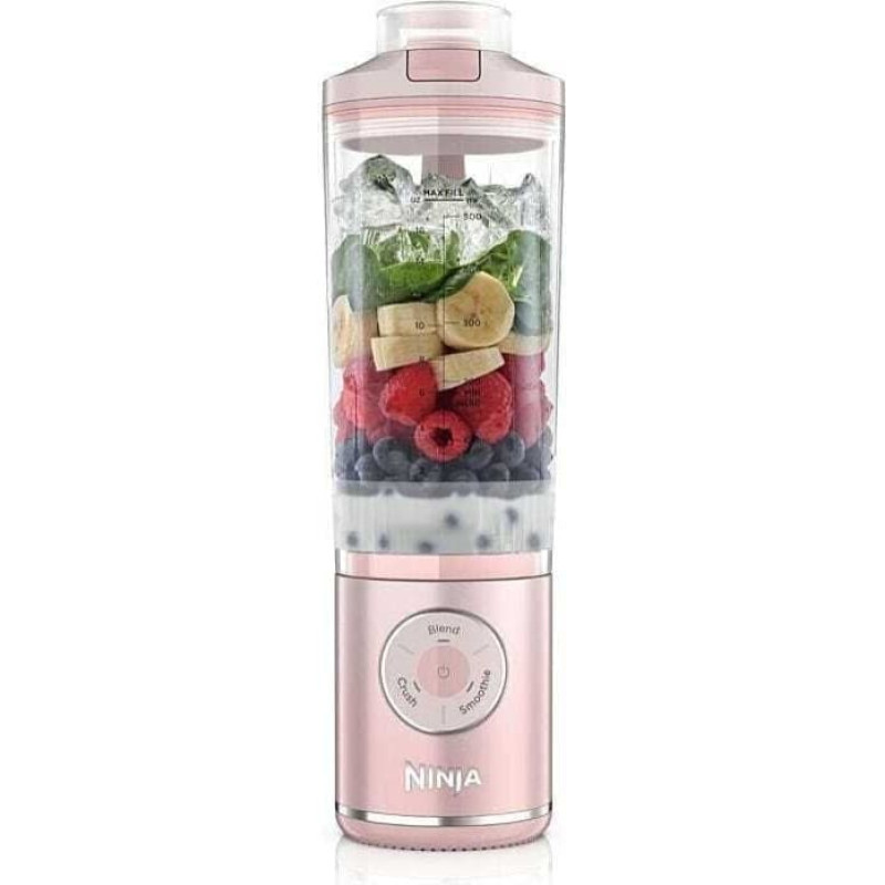 Ninja Blender kielichowy Ninja BC251EUPK Blast Max bezprzewodowy mixer rosa