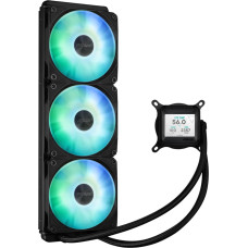 Asus Процессор Prime LC 360 ARGB LCD, жидкостное охлаждение «все в одном», 12 см, черный