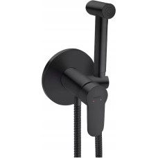 Ferro Bateria bidetowa Ferro BNS66PBL / NOSTRIS / BAT. BIDETOWA PODTYNK Z ZESTAWEM CZARNA