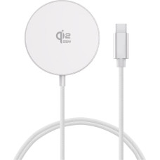 4Smarts Ładowarka 4smarts Bezprzewodowa ładowarka kompatybilny z MagSafe 25W, 1,5m biały