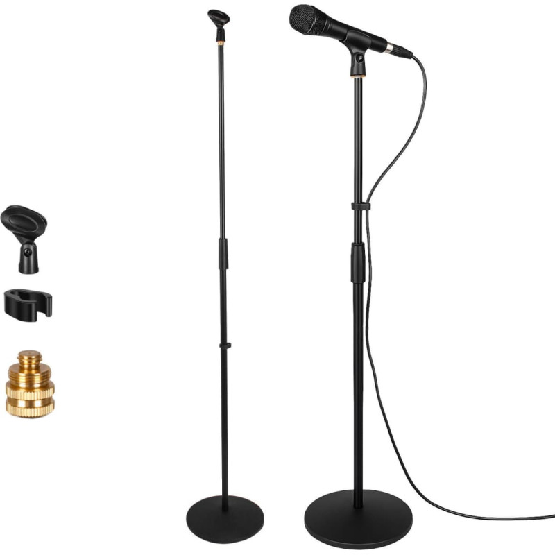 Mozos SM808 Podłogowy prosty statyw mikrofonowy studyjny