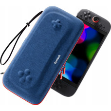 JYS Twardy Sztywny Pokrowiec Futerał Etui Walizka Case Do Nintendo Switch 2 / G11 Niebieski Z Czerwonym Zamkiem