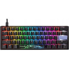 Ducky Klawiatura Ducky Ducky One 3 Classic Black/White Mini Gaming Tastatur, RGB LED - MX-Speed-Silver (US)