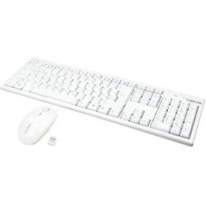Logilink Klawiatura + mysz LogiLink Zestaw Bezprzewodowy 2,4GHz Biały ID0104W