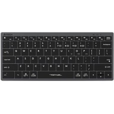 A4Tech Klawiatura A4Tech A4tech Klawiatura FBX51C biurowa klawiatura membranowa bezprzewodowa CZ/SK Szary