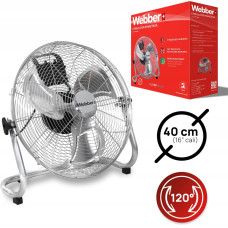 Webber WENTYLATOR Cyrkulator Powietrza PODŁOGOWY DUŻY Wiatrak 40 cm WEBBER CICHY