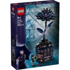 Lego Wednesday Black Dahlia Flower