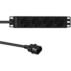 Lanview 10' rack mount power strip,