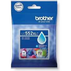 Brother LC552XLC nabój z tuszem 1 szt. Oryginalny Cyjan