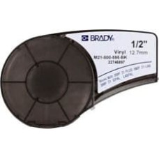 Brady Vinyl tape white on balck