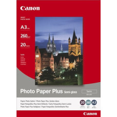 Canon Fotopapier Plus SG-201 (DIN-A3 (20 Blatt), 260 g/qm, Retail)