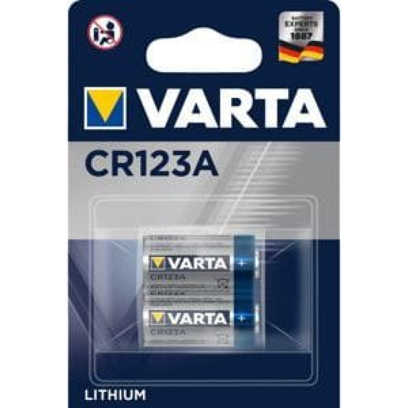 Varta Bateria Professional CR123a 1480mAh 10 szt.