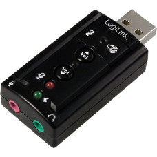 Logilink Karta dźwiękowa LogiLink USB 7.1 (UA0078)