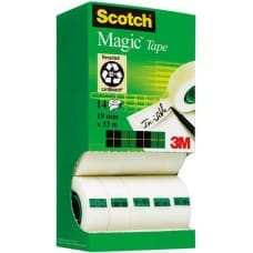 3M Taśma SCOTCH 810. 19mm, 33m, 14 sztuk (3M-XA004839479)