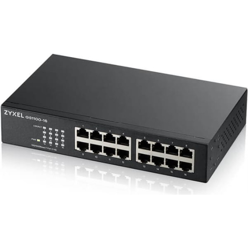 Zyxel GS1100-16 Unmanaged Gigabit Ethernet (10/100/1000)